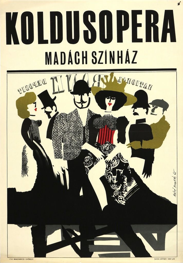 Rivaldafényben – híres magyar grafikusok legendás színházi plakátjai ...